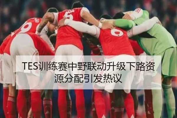 TES训练赛中野联动升级下路资源分配引发热议